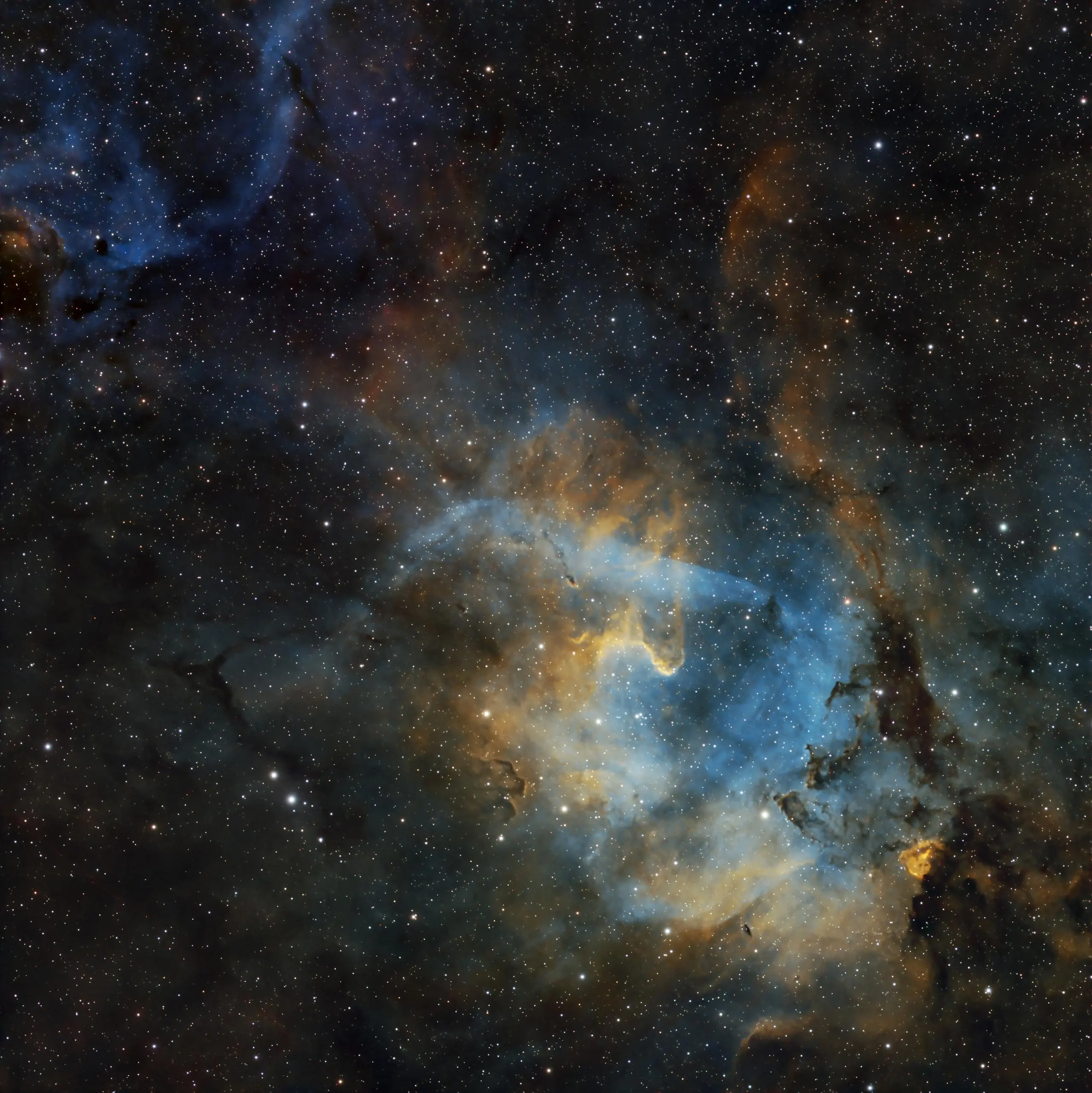 Lion Nebula — LDN 1150 · LDN 1154